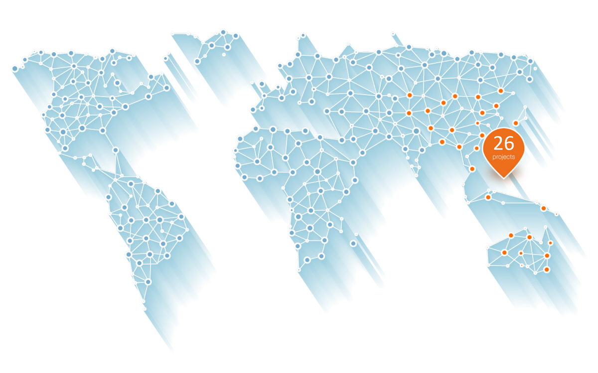 map - Asia & Pacific Islands